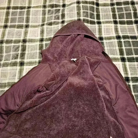 Time and tru womans L purple hoodie - Picture 4 of 7